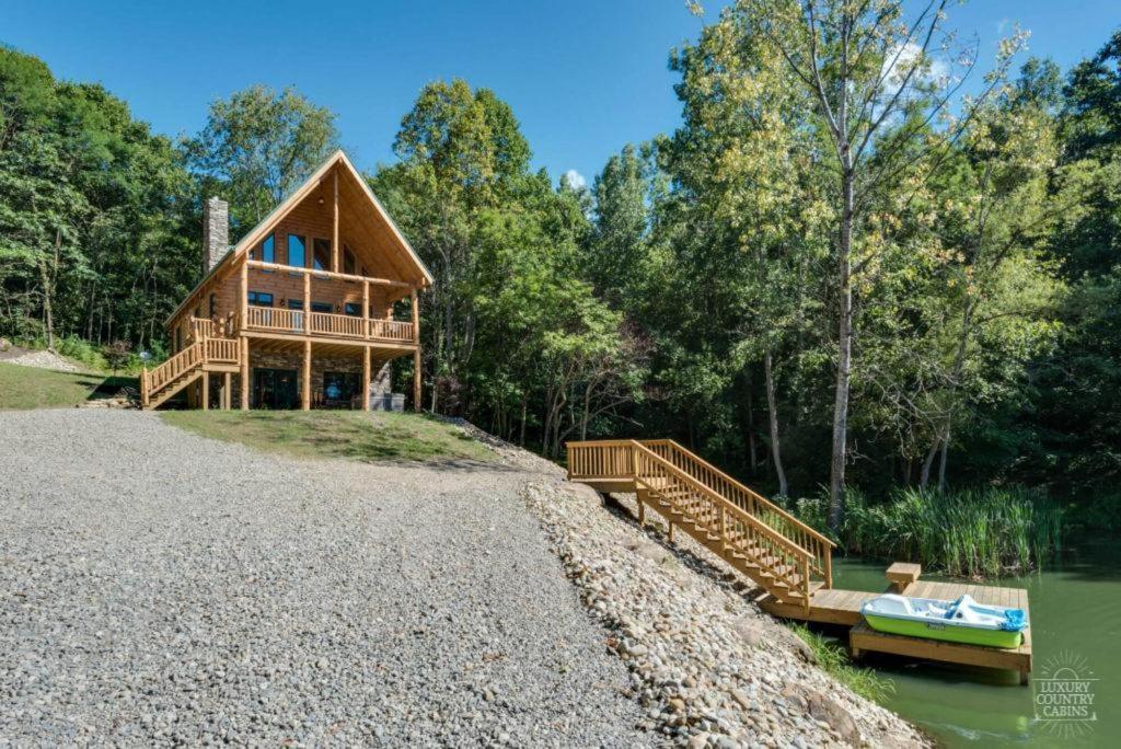 Coschocton Hills - 2 Luxury Log Cabins - Lake Coshocton Exterior photo