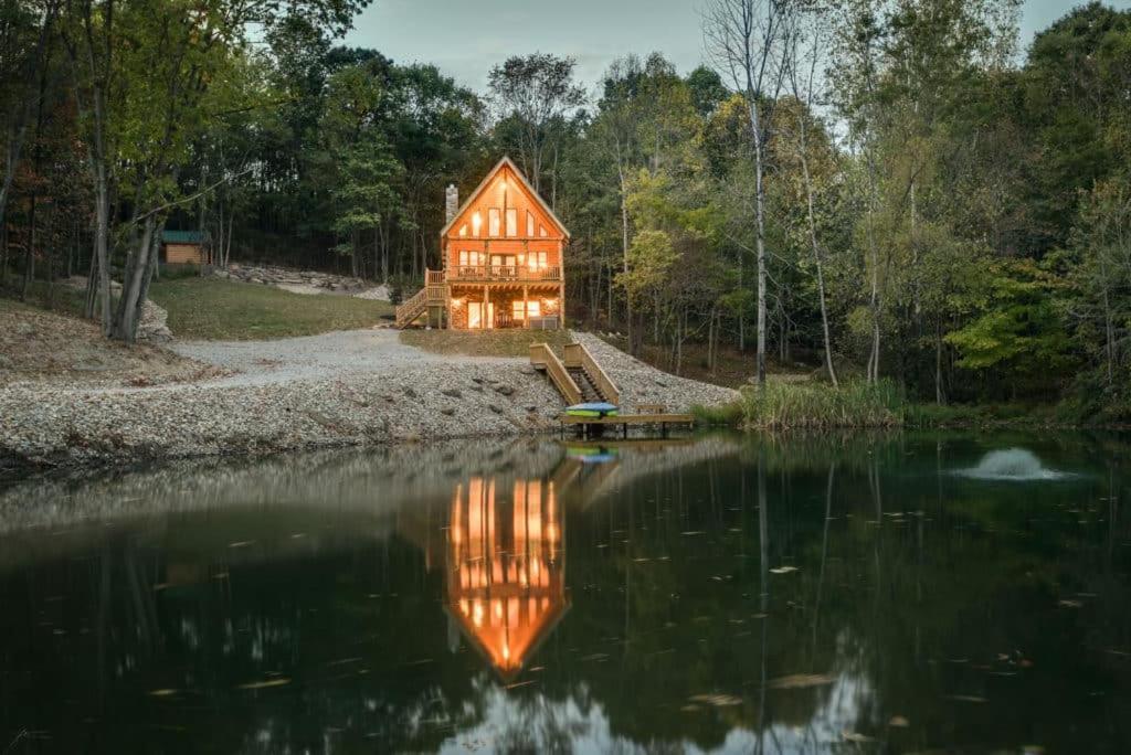 Coschocton Hills - 2 Luxury Log Cabins - Lake Coshocton Exterior photo