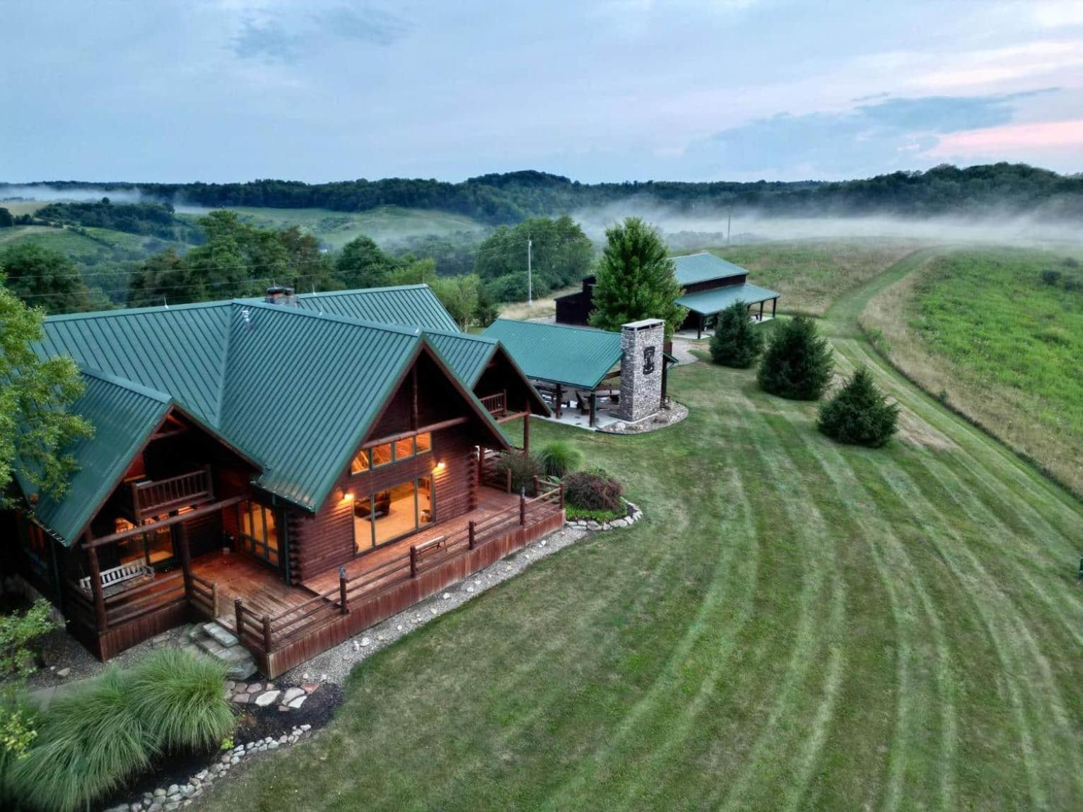 Coschocton Hills - 2 Luxury Log Cabins - Lake Coshocton Exterior photo